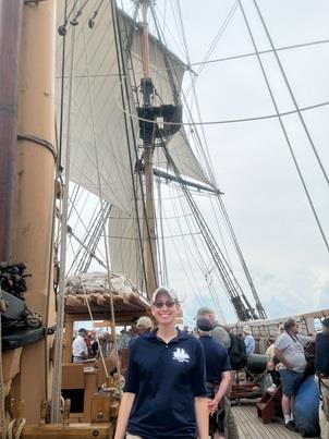 Sailing on a Tall Ship